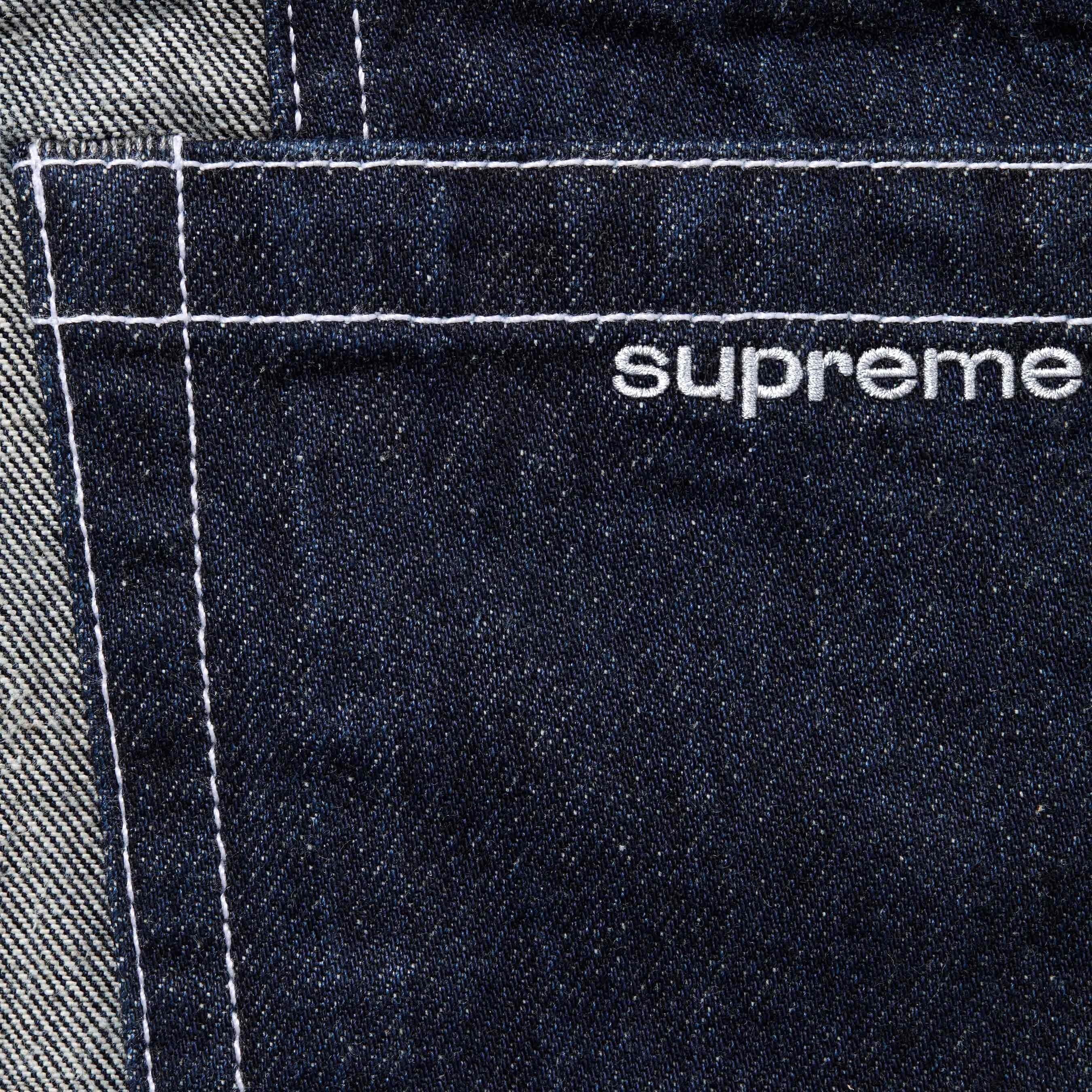 2-Tone Paneled Baggy Jean view 15